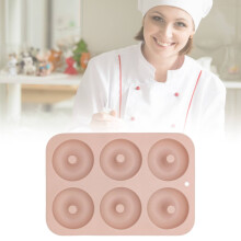 Fødevaregodkendt silikone donutform - Non-stick, ovn &