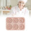 Fødevaregodkendt silikone donutform - Non-stick, ovn & 1