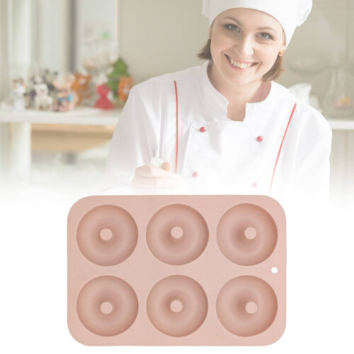 Fødevaregodkendt silikone donutform - Non-stick, ovn &