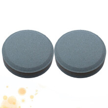Pierre Ă aiguiser ronde double face en oxyde d'aluminium gris, 7,5 cm