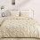 Queensize dekbedset van microvezel met donsvervanging (100% synthetisch). 1