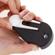 1Pcs 9.00X4.00X1.50CM Golf Tool Set Including Divot Repair and Groove Brush