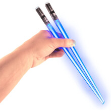 Lightsaber Led Light Up Chopsticks (1 Pair, Blue)