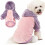 Pull à capuche doux pour petits chiens et chats – Rose, 1
