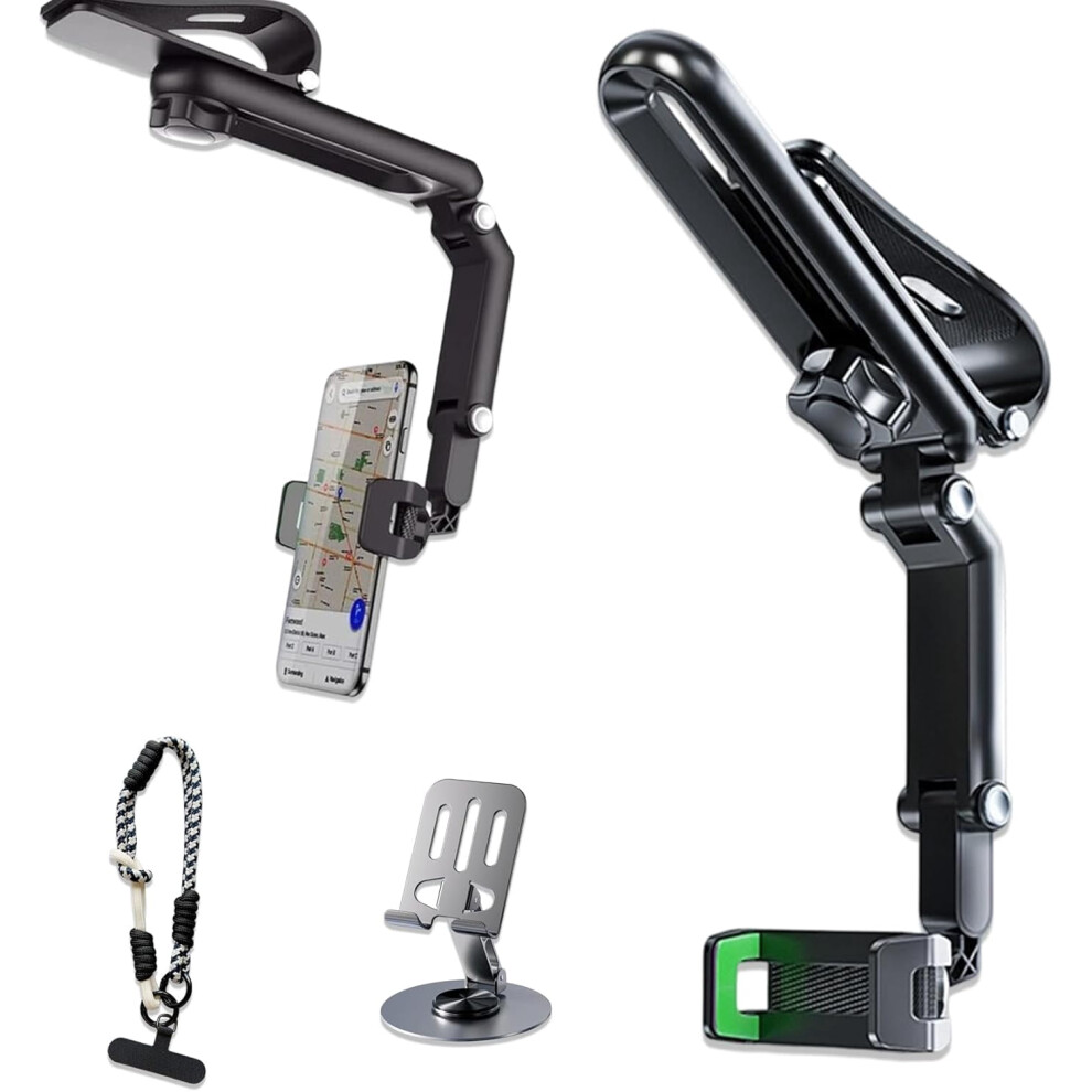 Phone Holder Car Mount 1080 Rotating Green 9132278177304