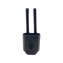Toilet Tank Cleaning Tablet Holder,Metal Toilet Tank Tablet Bracket, Hanging Toilets Bowl Cleaner Carrier Black