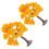 4Pcs Plastic Mini Maple Tree Figurines for Fairy Garden Office Decor 1