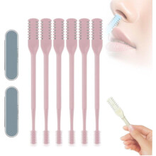 2026 New 2-in-1 Manual Nasal Hair Trimmer - 360 Rotating Double Sided Blade, Ear Digger for Men & Women