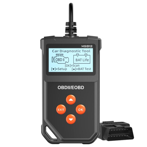MS812 Car OBD2 Code Reader Multi-Language Battery Tester & Diagnostic Tool Car Diagnostic Tools