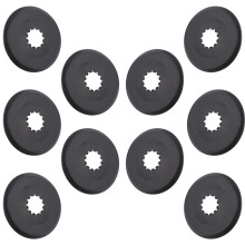 10Pièces Accessoires Protège Volant Noir En Résistant