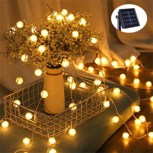 Solar Bubble Ball Light String Buitentuin Decoratie