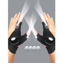 LED Light Gloves Hands-Free for Adults 1 Pair