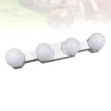LED Vanity Lights White Portable Suction Cup Makeup Lamp for Bathrooms and Travel