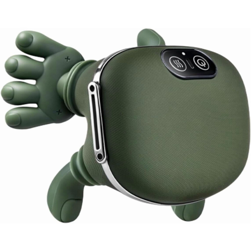 Hand-Feel Shiatsu Massager with Heat, Rechargeable