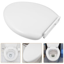 Housse de siège de toilette universelle en plastique en forme de V (1 pièce)