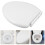 Universeller V-förmiger Toilettensitzbezug aus Kunststoff 1