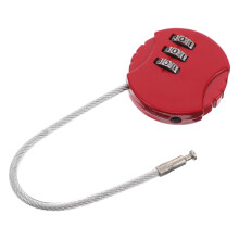 OUNONA Cable Lock with Combination Code Cable Lock for Cabinet Locks Zinc Alloy Padlock for Gym Locker Lock Pad Locks