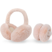 1Pcs Ear Muffs for Women, Foldable Winter Faux Furry Earmuffs, Cold Weather Cute Soft Ear Warmer Covers Headband