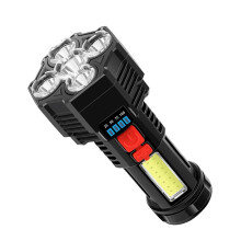 Pitkän kantaman LED-taskulamppu ladattava kohdevalo