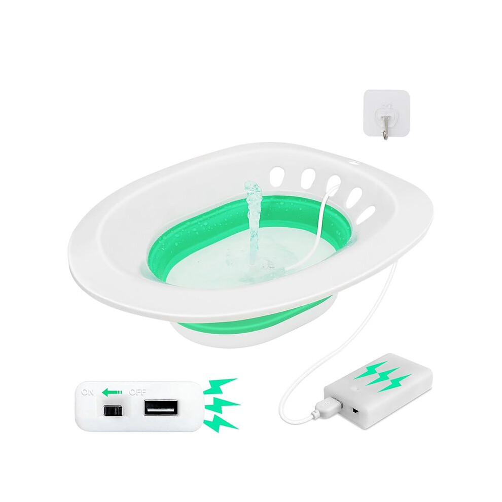 Electric Sitz Bath, Sitz Bath for Hemorrhoids, Sitz Bath for Toilet , Sitz Bath for Postpartum Care, Sits Bath Kit