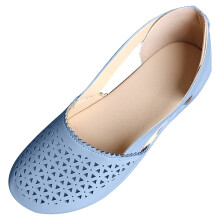 Γυναικεία καλοκαιρινά μοντέρνα casual σανδάλια casual flat μονόχρωμα παπούτσια με τρύπα