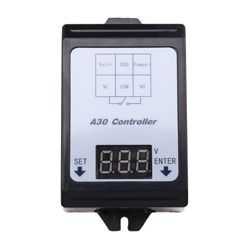 Voltage Monitor Module,  0-99.9V Relay Controller Board for Overvoltage Undervoltage Control Voltage Detection