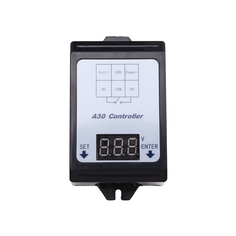 Voltage Monitor Module, 0-99.9V Relay Controller Board For Overvoltage Undervoltage Control Voltage Detection 6031271069025