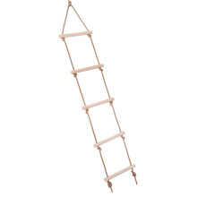 Fa kötélmászó létra 5 fokos