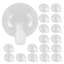 Ersatz-Quietschgeräusche für Hundespielzeug, 20 Stück, robust, transparent, Würfel, 1,49 x 1,49 x 1,49 Zoll