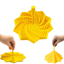 Stea senzorială mini aurie – imprimată 3D, 887,5 cm