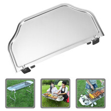 Bærbar grillhylde 1 stk. 33,5 x 29 cm til grill og udendørs madlavning