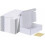 Pacote com 25 caixas de papelão ondulado branco de 10x7x3 polegadas para envio de correspondências e embalagens. 1