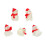 Kerstversiering voor aquarium: sneeuwpop (5 stuks) 1