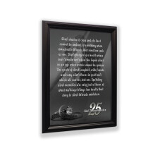 25th Wedding Anniversary Gifts for Couples – Silver Theme Card & Table Decor, Compatible with 2170B