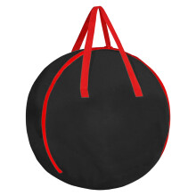 Coimeádán Stórála Fleasc ACDANC Uiscedhíonach Mála Fleasc Oxford, Stóráil Garland Mór 23.6", Dubh