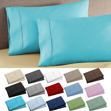 Kussenslopen voor een tweepersoonsbed (20x30 inch) – 2 stuks, met envelopsluiting.