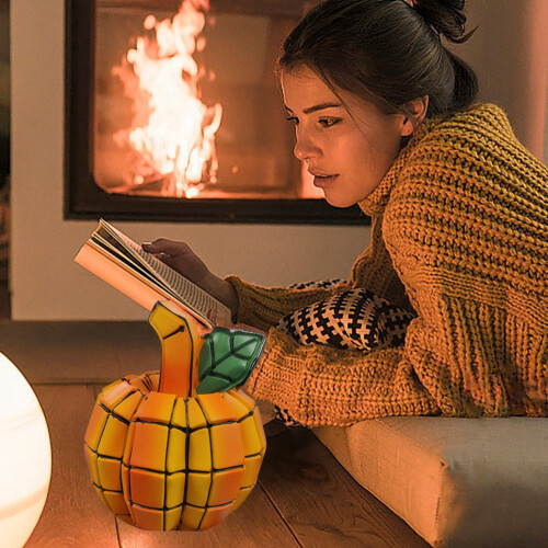 Νυχτερινό φως LED σε σχήμα κολοκύθας για το Halloween - Plug-in ατμοσφαιρικό φωτιστικό για