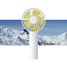 Ručný mini ventilátor s nabíjateľným USB portom, 3 rýchlosti