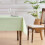 Sage Green Polyester Tablecloth 60x120in 1 Pack 1