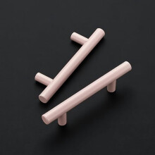 Pink Stainless Steel Cabinet Pulls 5 Inch 12 Pack