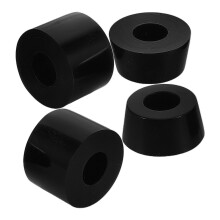 Black Pu Skateboard Pads for Bearings Stability Enhancement 0.83X0.79X0.59In
