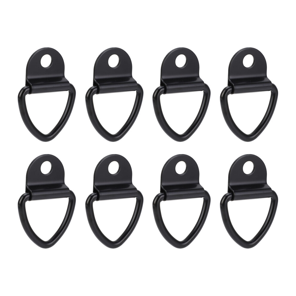 8Pcs Steel V Ring Tie Down Anchors - 3000Lbs Break, 1000Lbs Wll 8461385692402