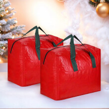 Umzugs- und Aufbewahrungstasche für Weihnachtsartikel, Weihnachtsbaum-Organizer für saisonale Dekoration