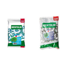 Mentol?n Menta Suave Caramelo Bals?mico sin Az?car - 1000 gr & Mentolin Extra Fuerte Sin Az?car 1000 gr