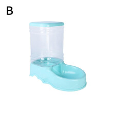 Distributeur d'eau et de nourriture pour chats et chiens de grande capacité (3,8 L) en polypropylène (PP). Accessoires inclus.