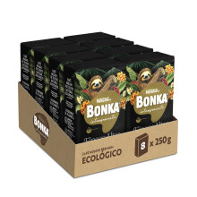 Bonka Caf? Molido Ecol?gico 250 g - 8 paquetes
