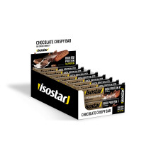 Isostar Barrita High Protein 30 sabor Choco Crispy, Alto en prote?na (16gr/barrita), Fuente de carbohidrato (23g/barrita), sin edulcorantes. 16 unidad