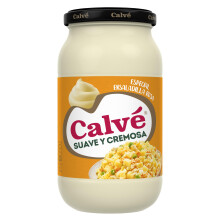 Calv? Salsa en tarro Sabor Casero Suave y cremosa sin conservantes apta para vegetarianos 450ml