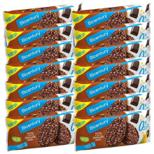 Bicentury Tortitas de Ma?z sabor Chocolate Negro Sin Az?car, 14 unidades