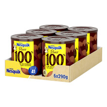 NESTL? NESQUIK cacao en polvo 100% 6x290g